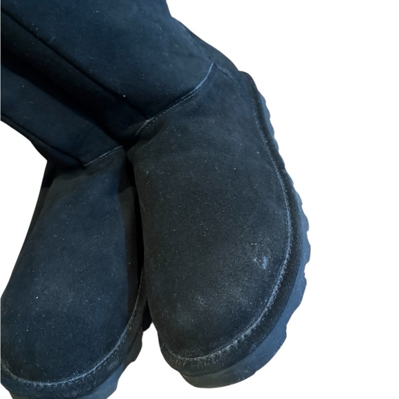 NWT Bearpaw Phylly Women’s Black Suede Winter Staple Wool Lined Snow Boot 13 - Picture 6 of 10